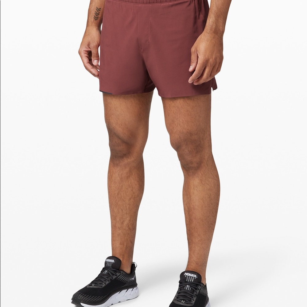 Men’s Lululemon 4” inseam surge lined shorts